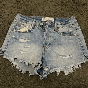 RSQ vintage high rise Jean shorts size 1